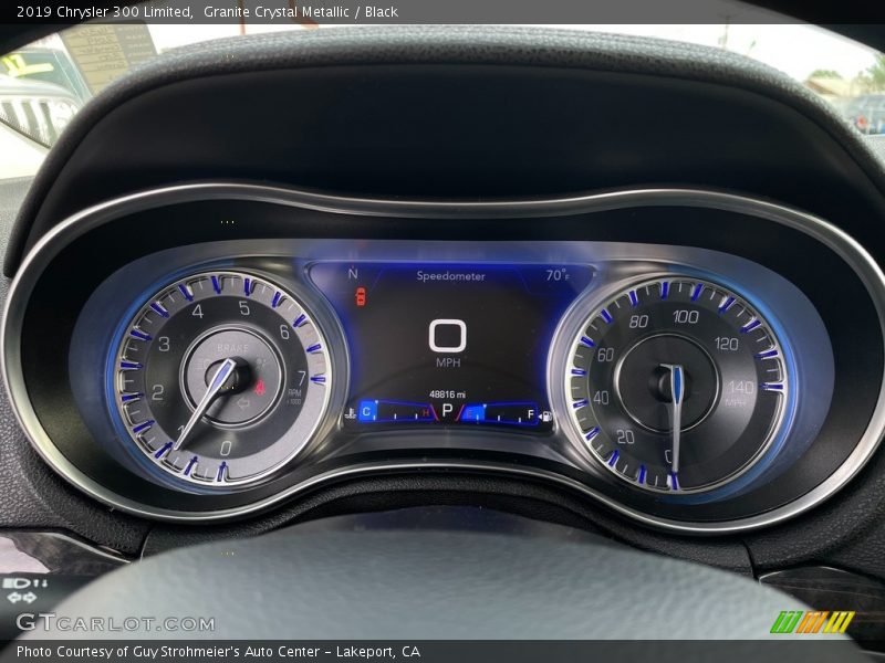 Granite Crystal Metallic / Black 2019 Chrysler 300 Limited