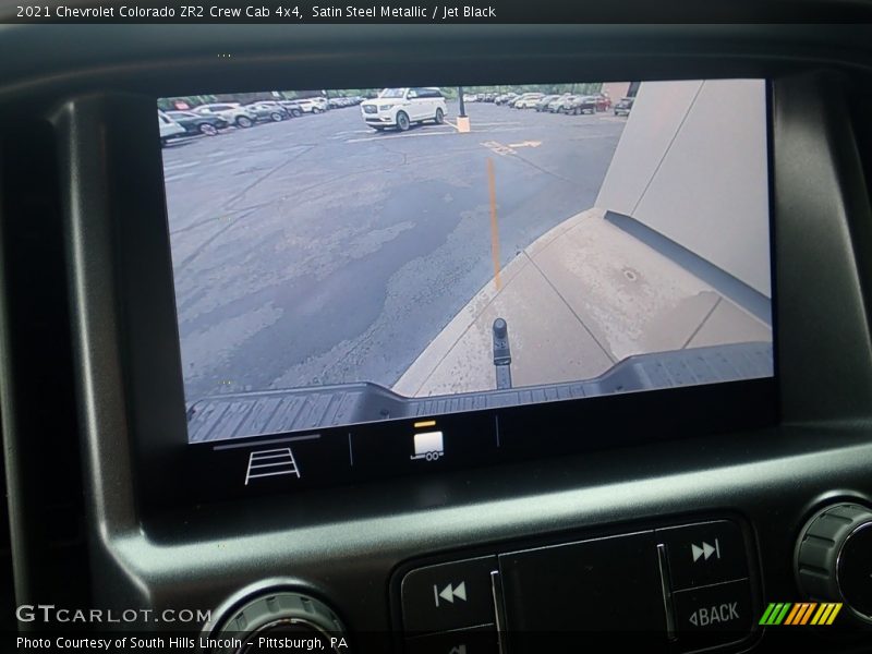 Satin Steel Metallic / Jet Black 2021 Chevrolet Colorado ZR2 Crew Cab 4x4