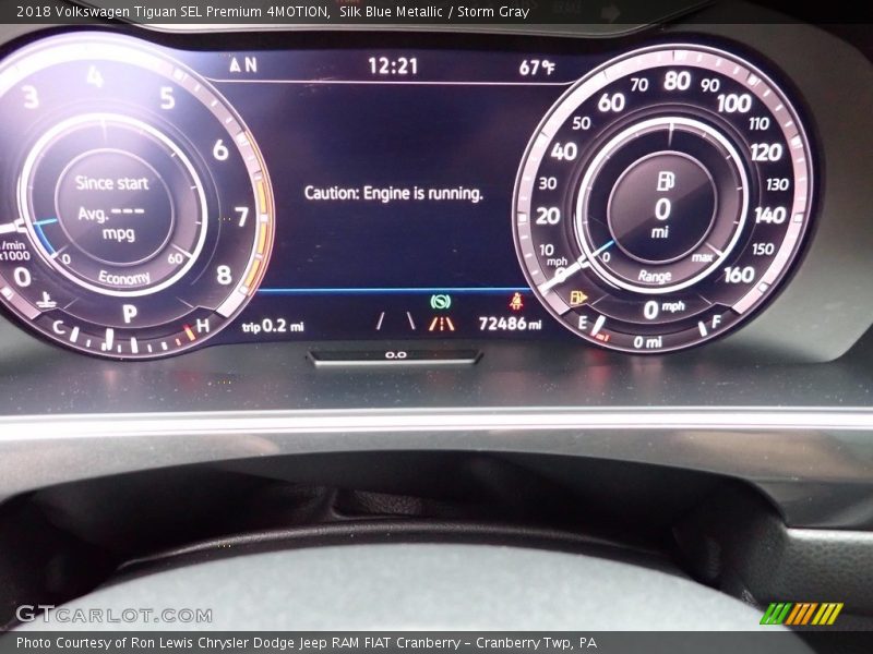  2018 Tiguan SEL Premium 4MOTION SEL Premium 4MOTION Gauges