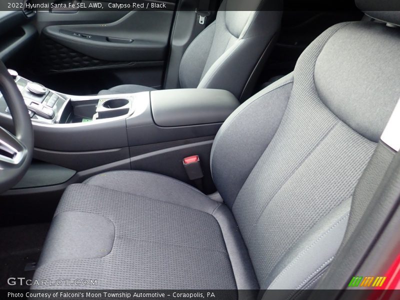 Calypso Red / Black 2022 Hyundai Santa Fe SEL AWD