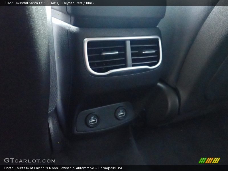 Calypso Red / Black 2022 Hyundai Santa Fe SEL AWD