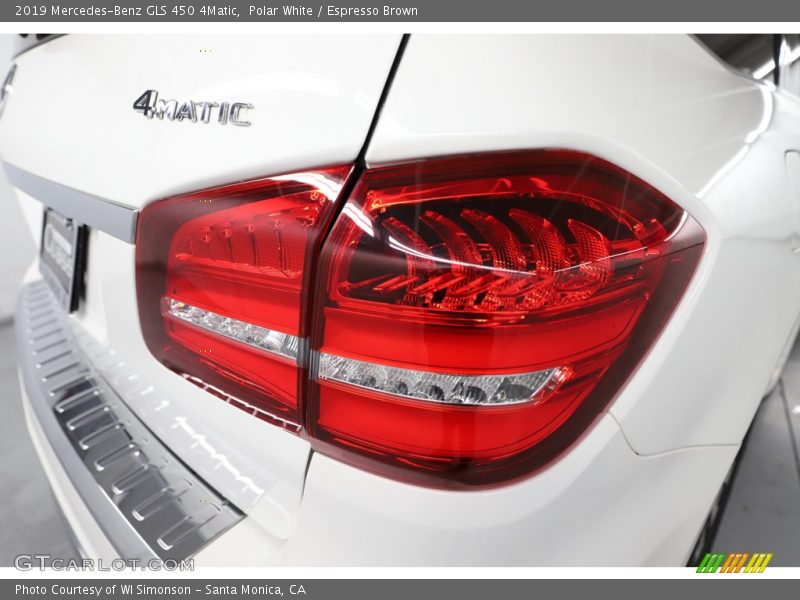 Polar White / Espresso Brown 2019 Mercedes-Benz GLS 450 4Matic