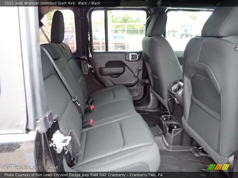 Black / Black 2022 Jeep Wrangler Unlimited Sport 4x4