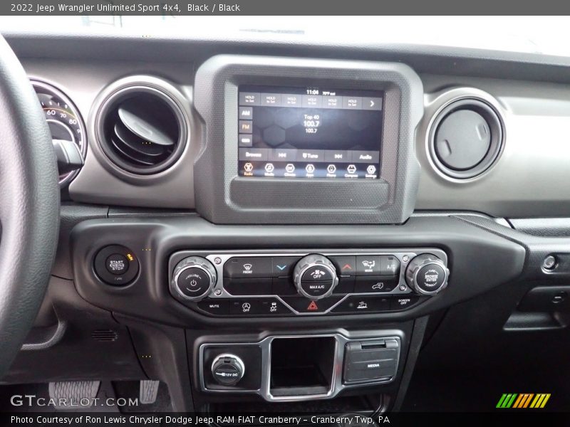 Black / Black 2022 Jeep Wrangler Unlimited Sport 4x4