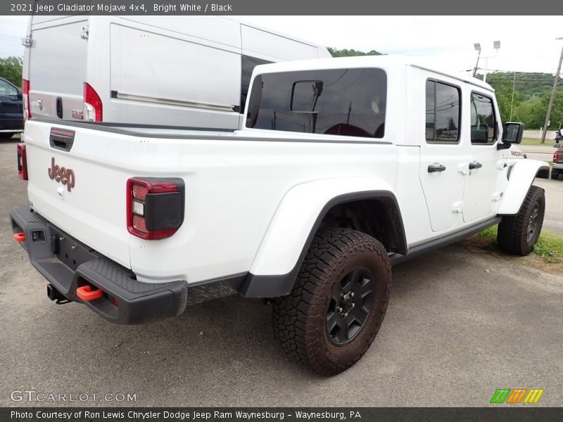 Bright White / Black 2021 Jeep Gladiator Mojave 4x4