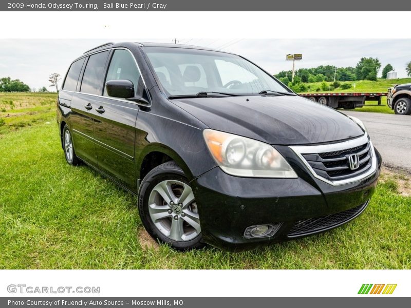 Bali Blue Pearl / Gray 2009 Honda Odyssey Touring