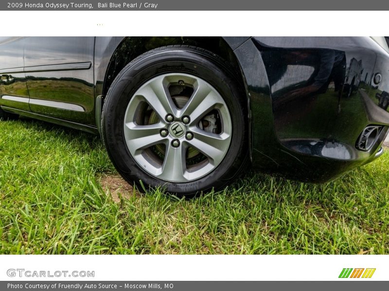 Bali Blue Pearl / Gray 2009 Honda Odyssey Touring