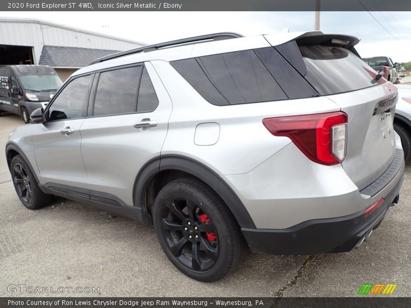 Iconic Silver Metallic / Ebony 2020 Ford Explorer ST 4WD