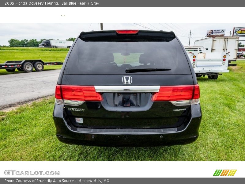 Bali Blue Pearl / Gray 2009 Honda Odyssey Touring