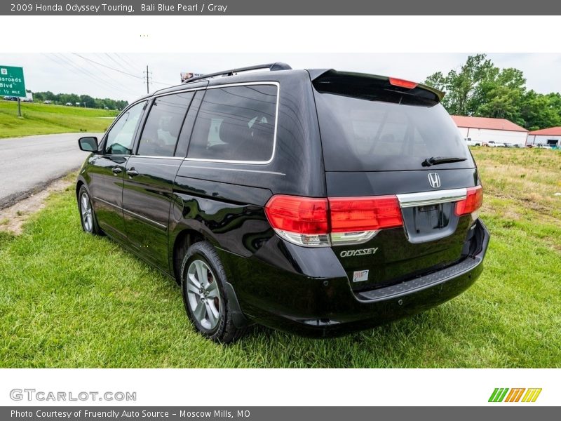Bali Blue Pearl / Gray 2009 Honda Odyssey Touring