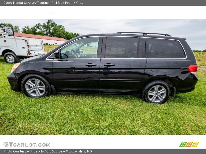 Bali Blue Pearl / Gray 2009 Honda Odyssey Touring
