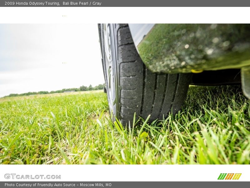 Bali Blue Pearl / Gray 2009 Honda Odyssey Touring