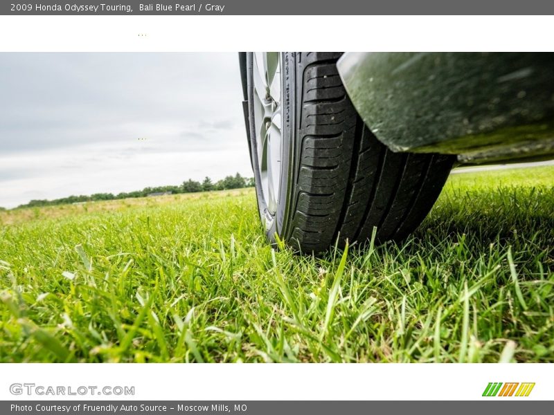 Bali Blue Pearl / Gray 2009 Honda Odyssey Touring