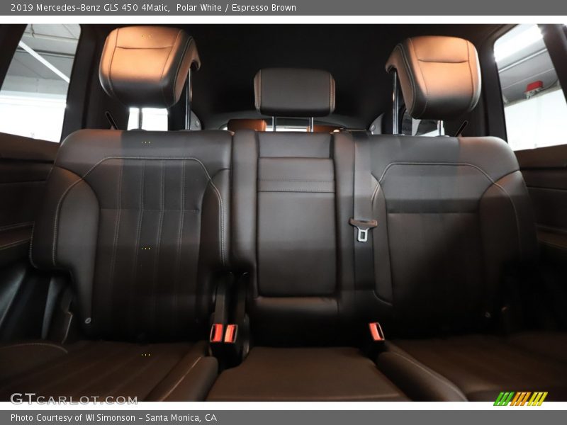Polar White / Espresso Brown 2019 Mercedes-Benz GLS 450 4Matic