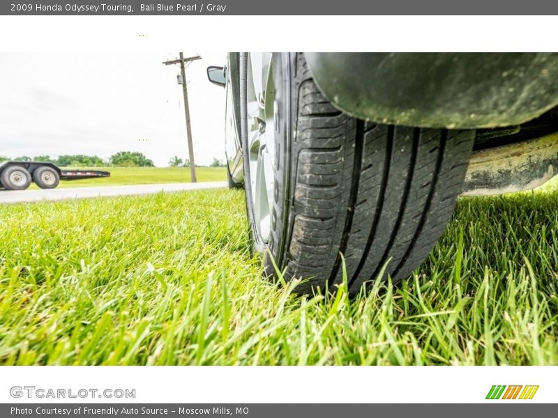 Bali Blue Pearl / Gray 2009 Honda Odyssey Touring
