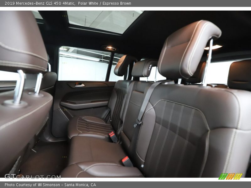 Polar White / Espresso Brown 2019 Mercedes-Benz GLS 450 4Matic