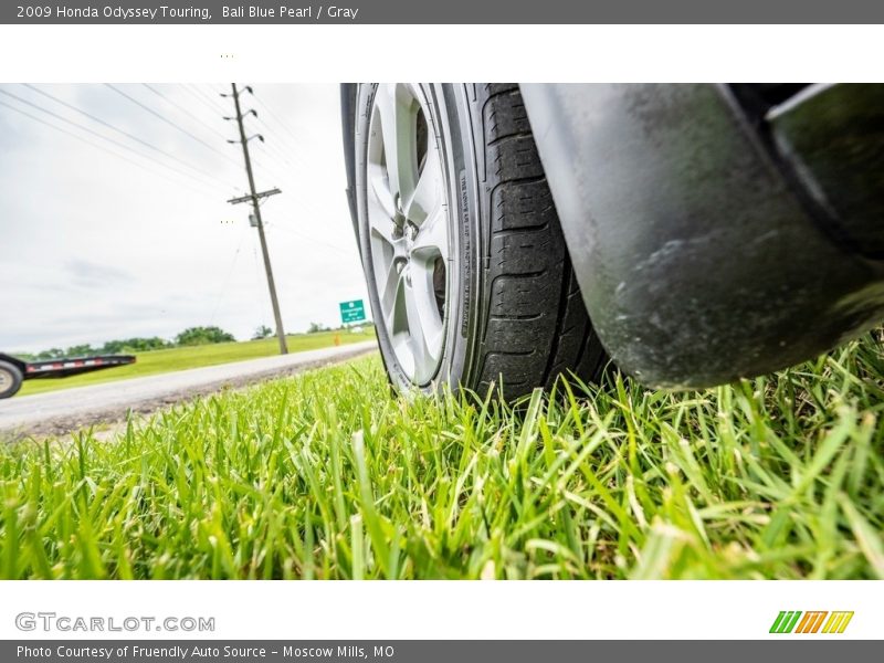 Bali Blue Pearl / Gray 2009 Honda Odyssey Touring