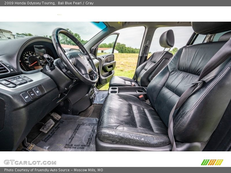 Bali Blue Pearl / Gray 2009 Honda Odyssey Touring