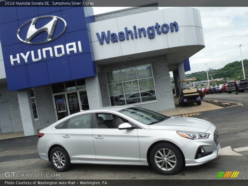 Symphony Silver / Gray 2019 Hyundai Sonata SE