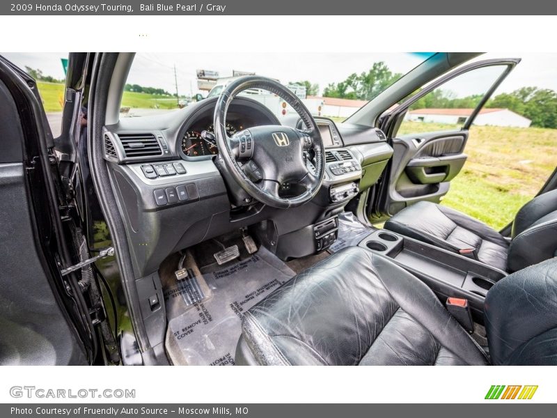 Bali Blue Pearl / Gray 2009 Honda Odyssey Touring