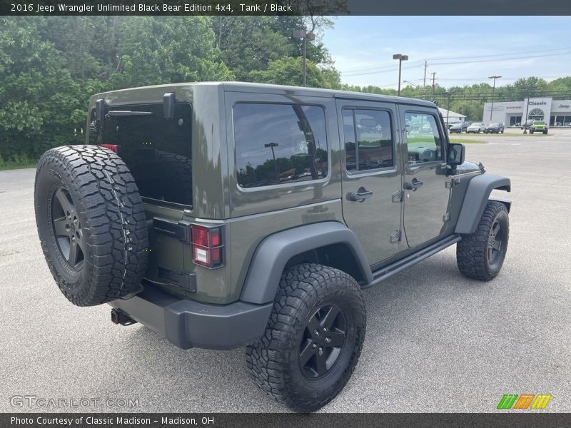 Tank / Black 2016 Jeep Wrangler Unlimited Black Bear Edition 4x4