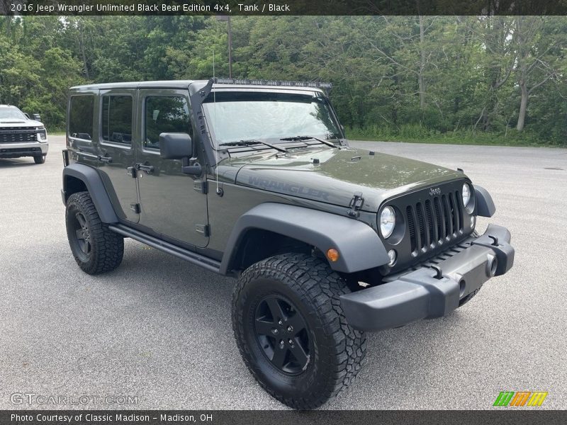 Tank / Black 2016 Jeep Wrangler Unlimited Black Bear Edition 4x4