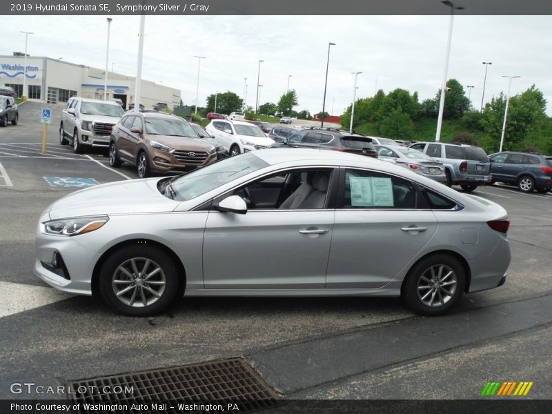 Symphony Silver / Gray 2019 Hyundai Sonata SE