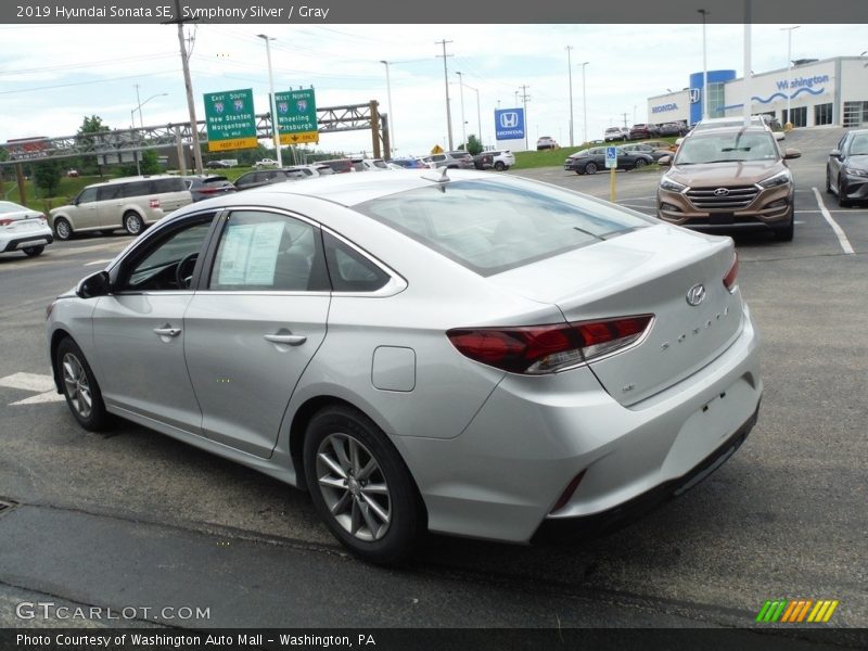 Symphony Silver / Gray 2019 Hyundai Sonata SE