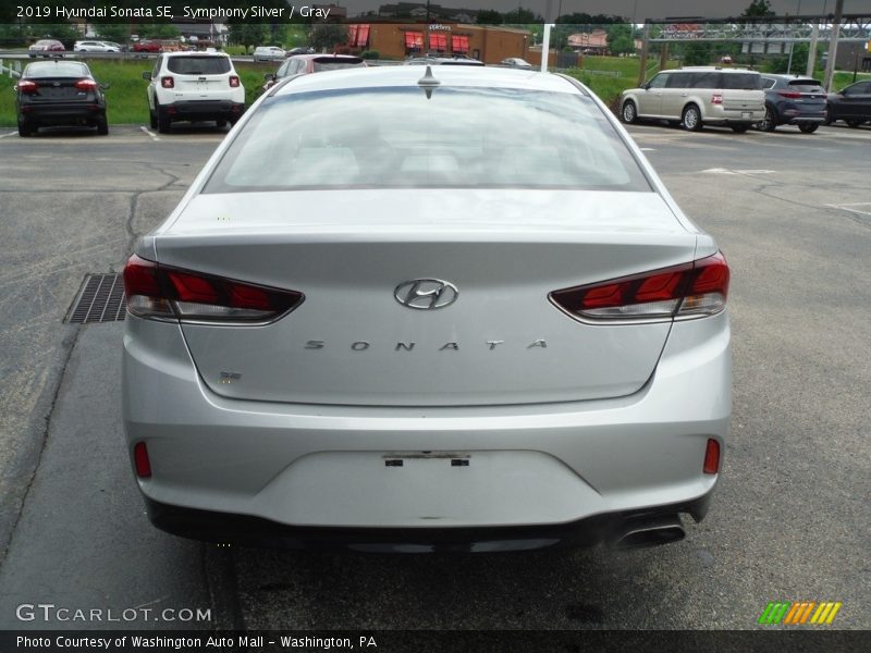Symphony Silver / Gray 2019 Hyundai Sonata SE