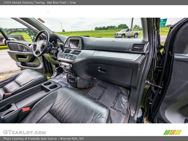 Bali Blue Pearl / Gray 2009 Honda Odyssey Touring