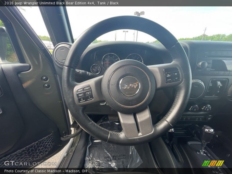 Tank / Black 2016 Jeep Wrangler Unlimited Black Bear Edition 4x4