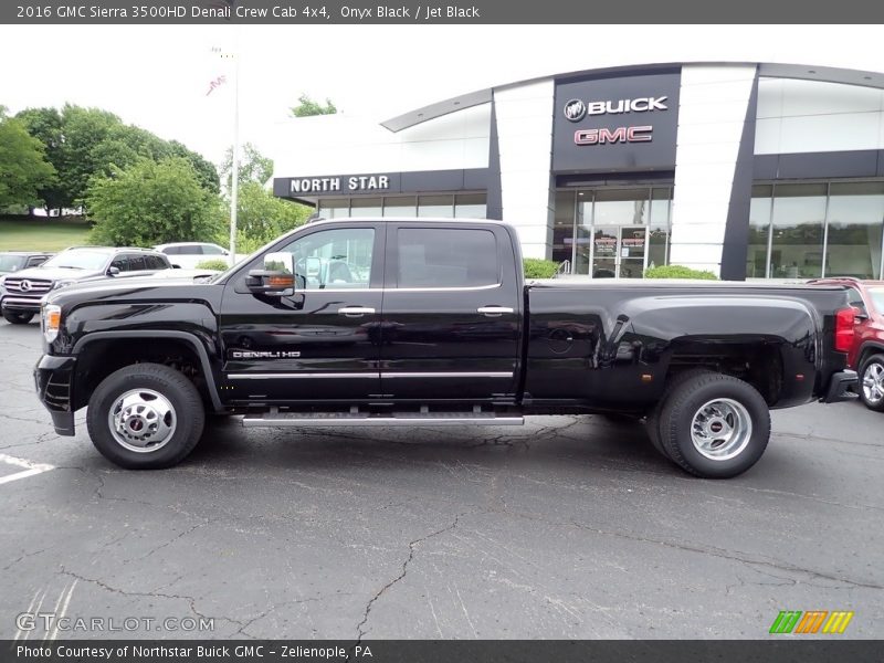 Onyx Black / Jet Black 2016 GMC Sierra 3500HD Denali Crew Cab 4x4