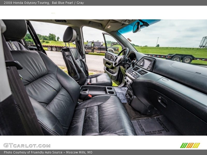 Bali Blue Pearl / Gray 2009 Honda Odyssey Touring