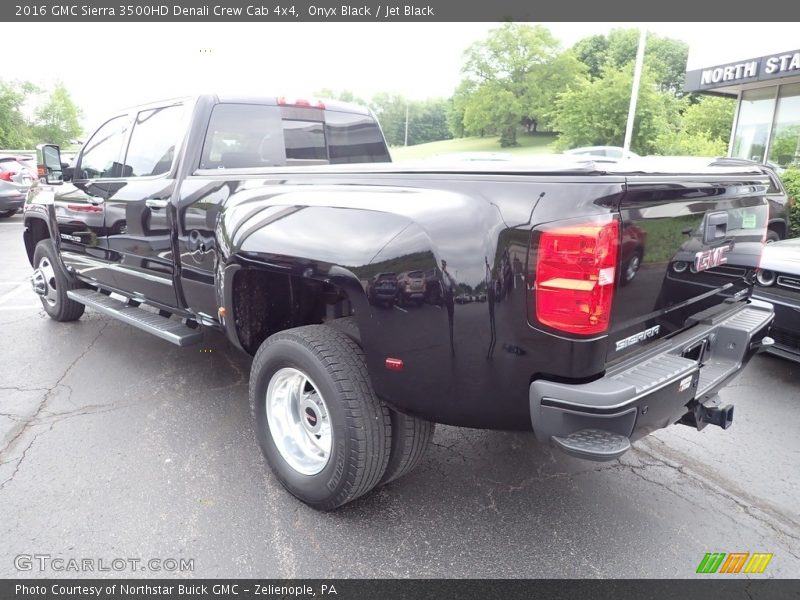 Onyx Black / Jet Black 2016 GMC Sierra 3500HD Denali Crew Cab 4x4
