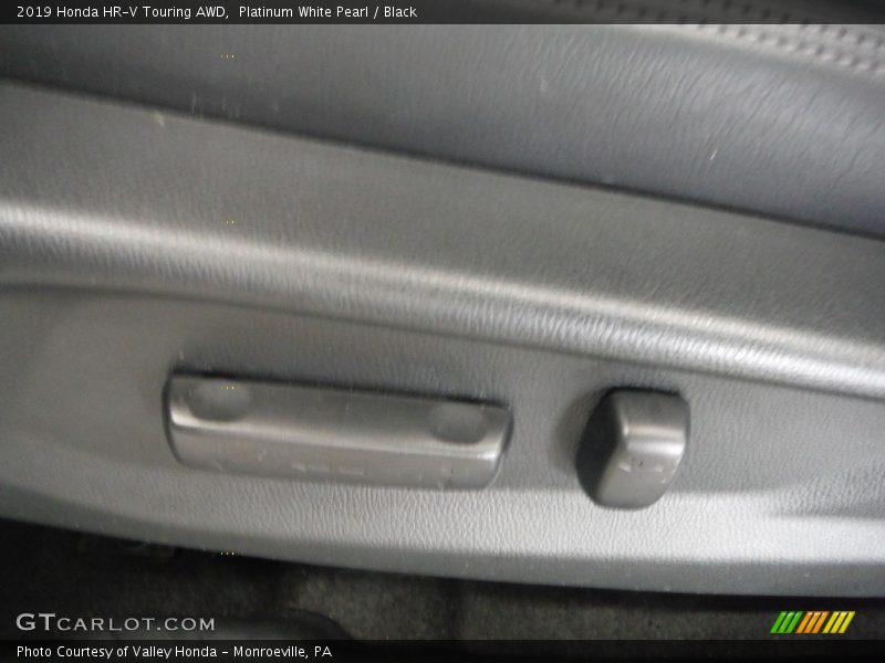 Platinum White Pearl / Black 2019 Honda HR-V Touring AWD