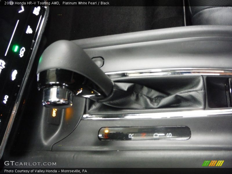 Platinum White Pearl / Black 2019 Honda HR-V Touring AWD