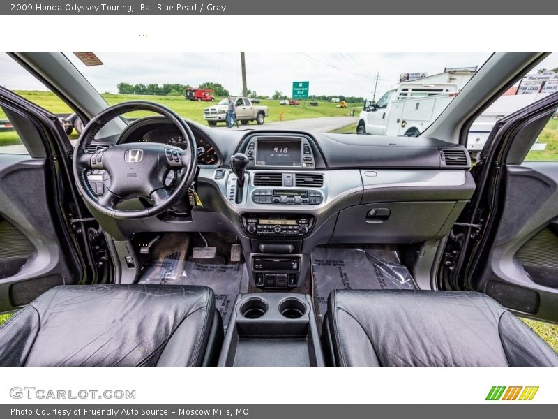 Bali Blue Pearl / Gray 2009 Honda Odyssey Touring