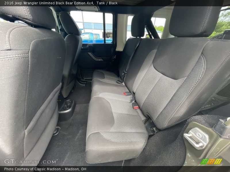 Tank / Black 2016 Jeep Wrangler Unlimited Black Bear Edition 4x4