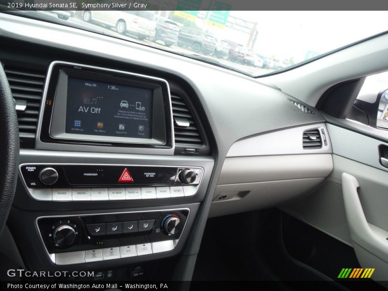 Symphony Silver / Gray 2019 Hyundai Sonata SE