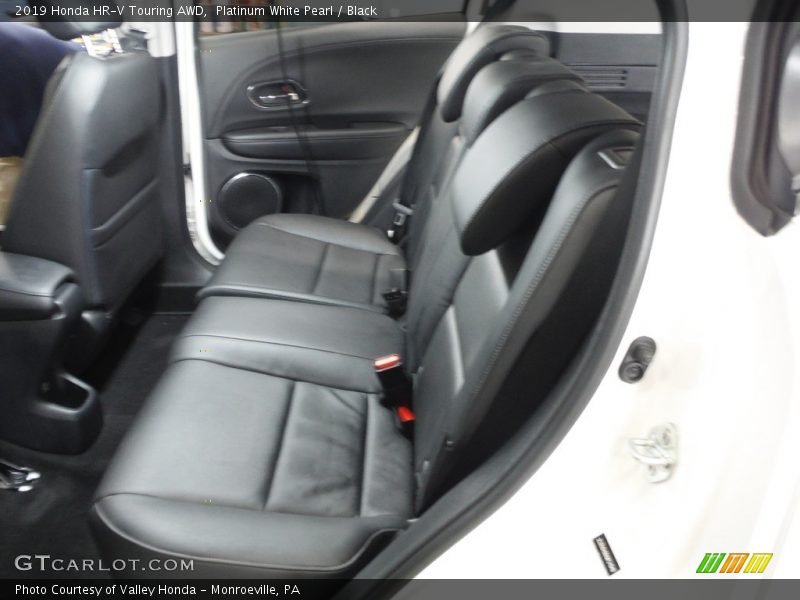Platinum White Pearl / Black 2019 Honda HR-V Touring AWD