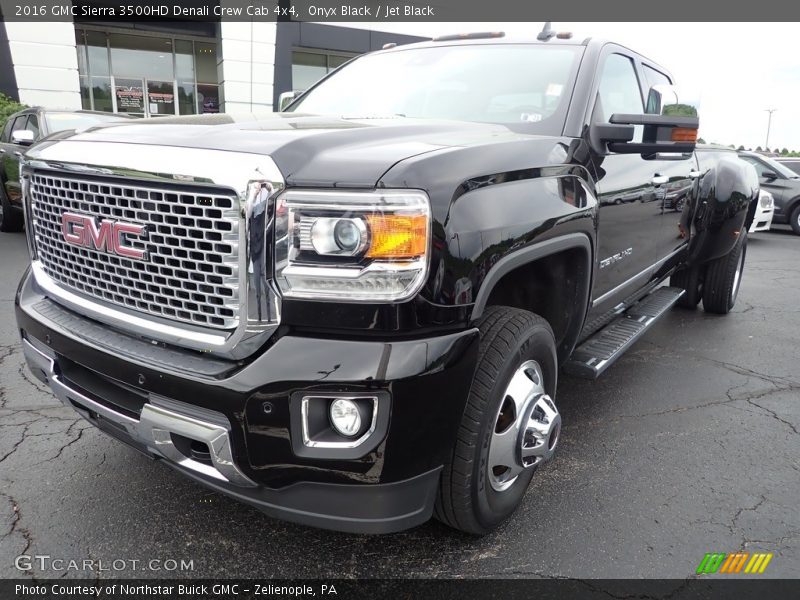 Onyx Black / Jet Black 2016 GMC Sierra 3500HD Denali Crew Cab 4x4