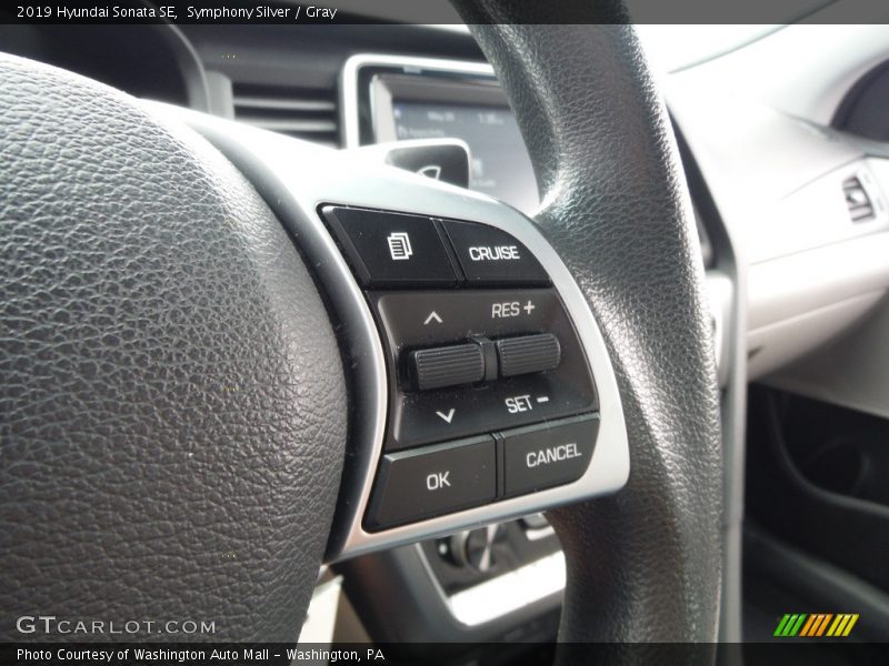 Symphony Silver / Gray 2019 Hyundai Sonata SE