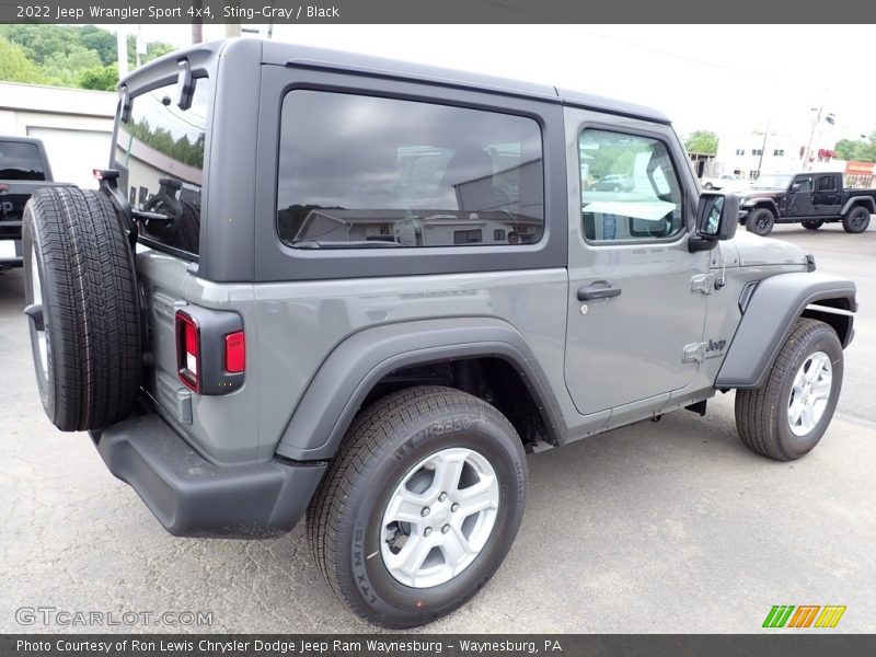 Sting-Gray / Black 2022 Jeep Wrangler Sport 4x4