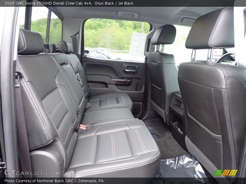 Rear Seat of 2016 Sierra 3500HD Denali Crew Cab 4x4