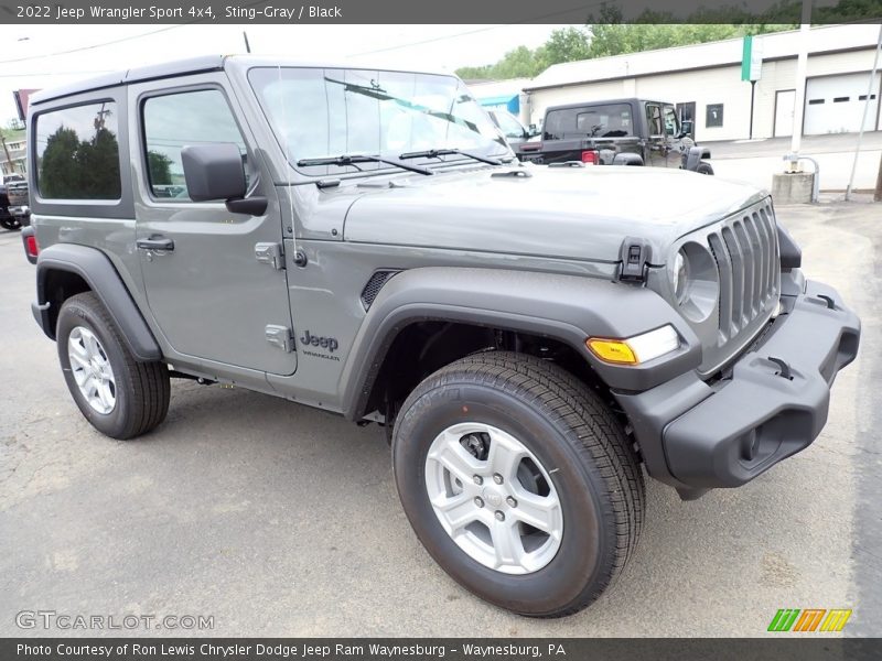 Front 3/4 View of 2022 Wrangler Sport 4x4