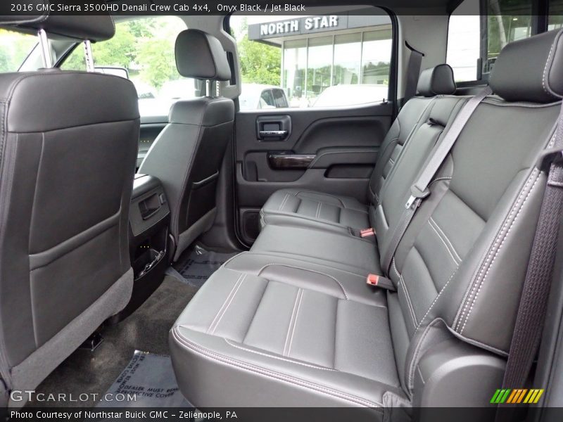 Rear Seat of 2016 Sierra 3500HD Denali Crew Cab 4x4