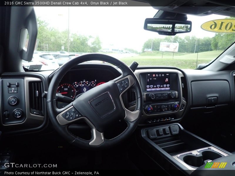 Onyx Black / Jet Black 2016 GMC Sierra 3500HD Denali Crew Cab 4x4