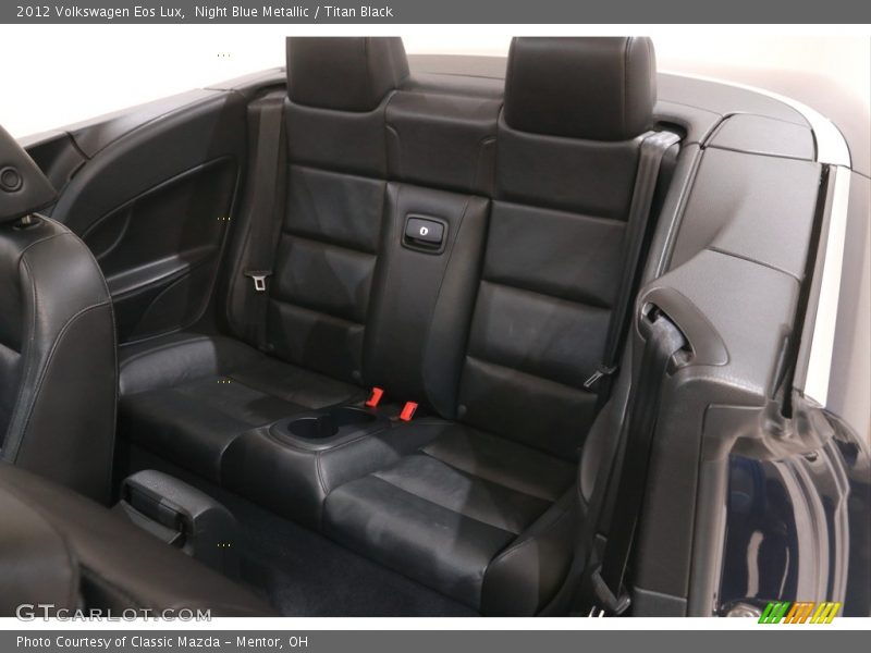 Night Blue Metallic / Titan Black 2012 Volkswagen Eos Lux