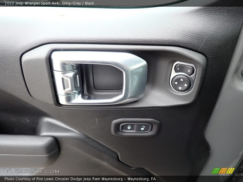 Door Panel of 2022 Wrangler Sport 4x4