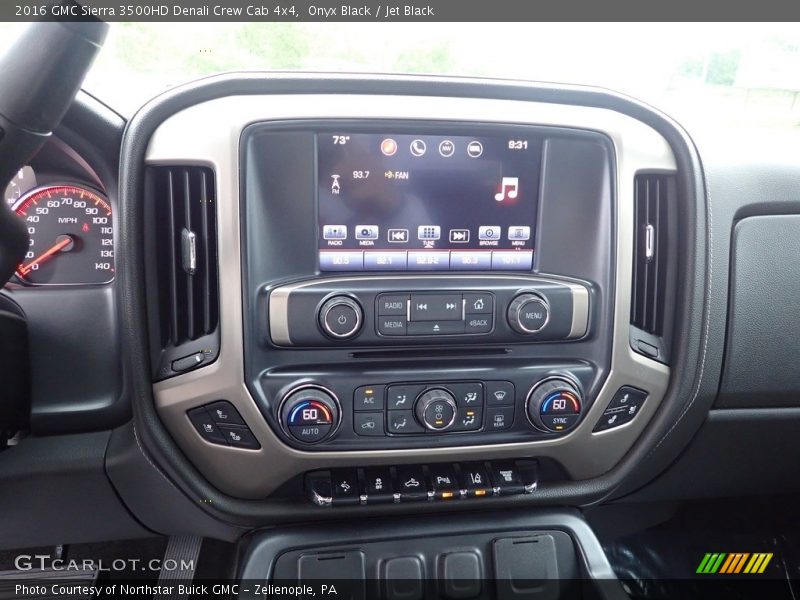 Controls of 2016 Sierra 3500HD Denali Crew Cab 4x4